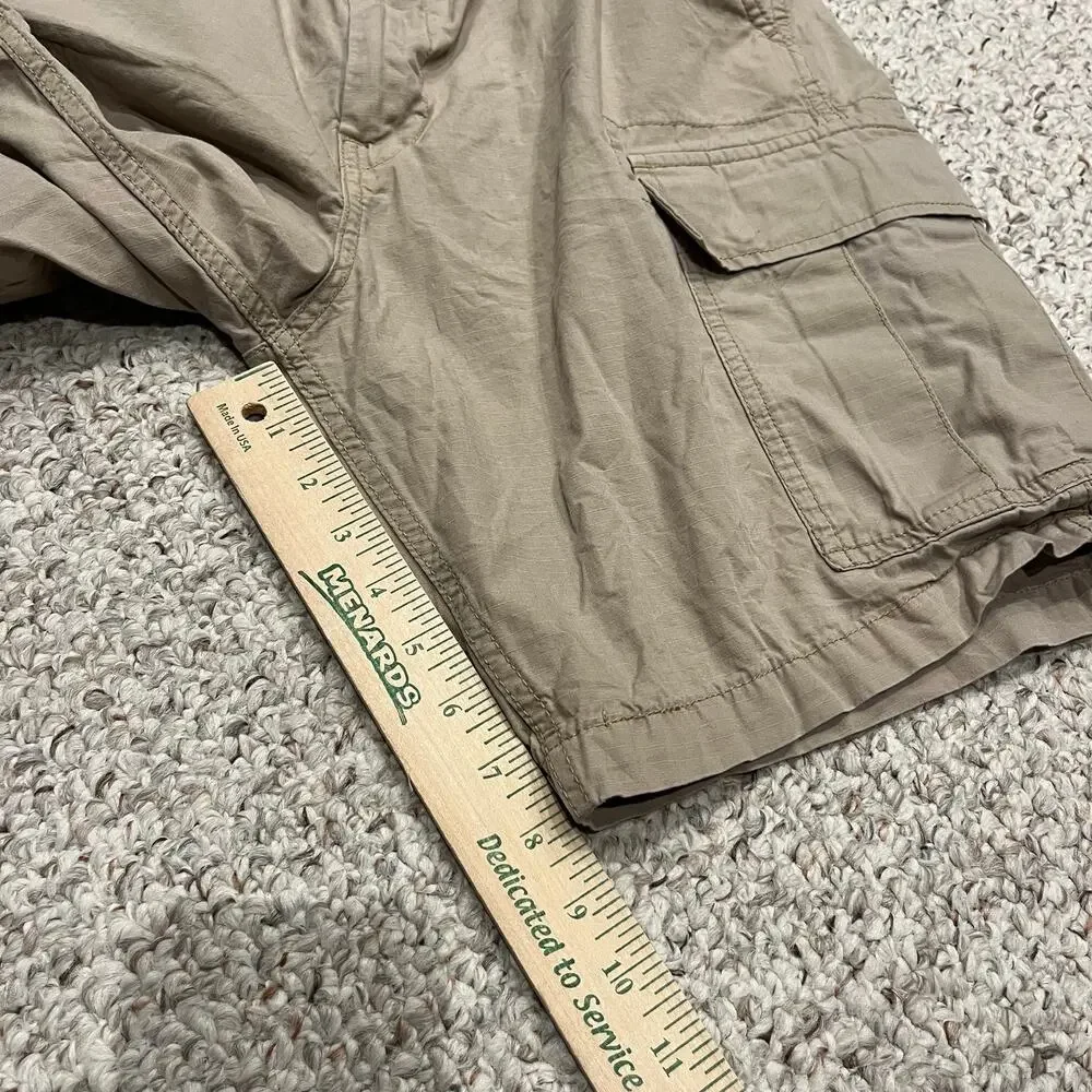 Levi's Mens Cargo Shorts Tan 33 Outdoor Casual Dad Cotton Utility